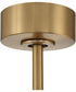 60" Phoebe 1-Light Ceiling Fan Flat Black/Satin Brass