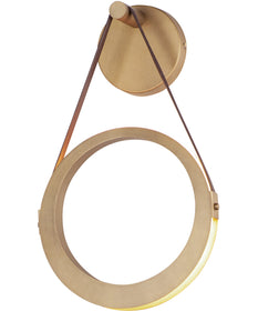 Tether 1-Light LED Wall Sconce Natural Aged Brass