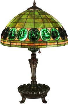 24"H Turtleback Table Lamp