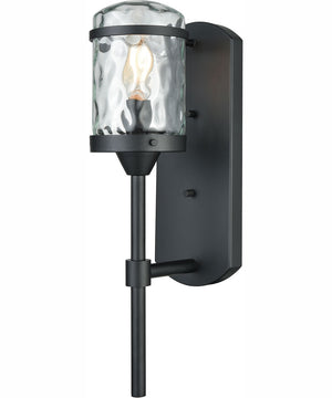 Torch 17'' High 1-Light Outdoor Sconce - Charcoal
