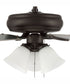 52" Decorator's Choice 3-Light Ceiling Fan Espresso
