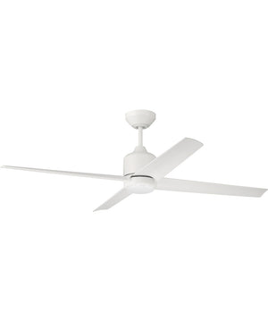 Quell 1-Light Ceiling Fan (Blades Included) White