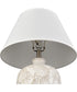 Goodell 27.5'' High 1-Light Table Lamp - White Glazed