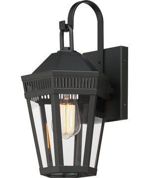 Oxford Outdoor 1-Light Wall Sconce Black