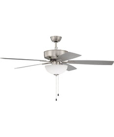 Pro Plus 211 2-Light Ceiling Fan (Blades Included) Brushed Polished Nickel