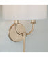 Claire 2-Light Sconce Brushed Champagne