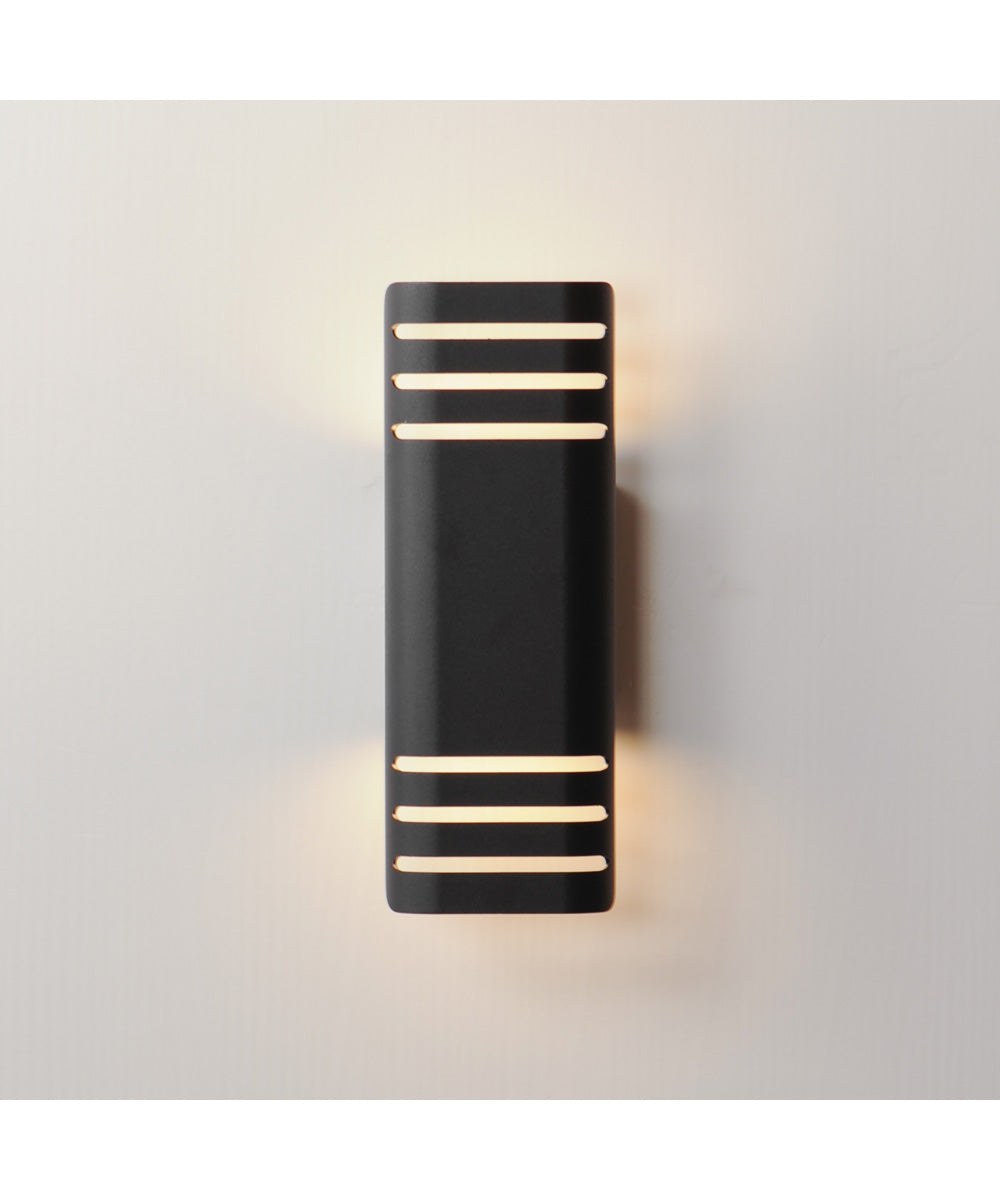 Lightray Small LED Outdoor Wall Lamp Black