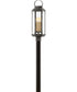 Danbury 3-Light Large Outdoor Post Top or Pier Mount Lantern in Aged Zinc