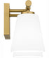 Brindley Medium 2-light Bath Light Aged Brass