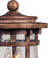 Maxim Santa Barbara VX 3-Light Outdoor Deck Lantern Sienna 40032CDSE
