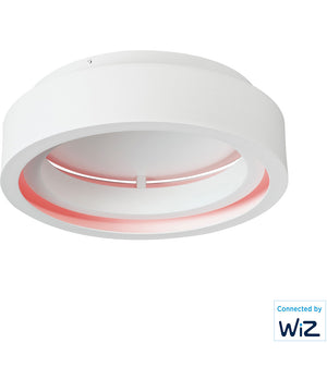iCorona 18 inch LED Surface Mount WiZ Color Matte White