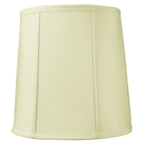 12"W x 12"H SLIP UNO FITTER Egg Shell Shantung Drum Lampshade
