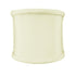 4"W x 4"H Clip-on Sconce Half-Shell Lampshade Eggshell Shantung Fabric