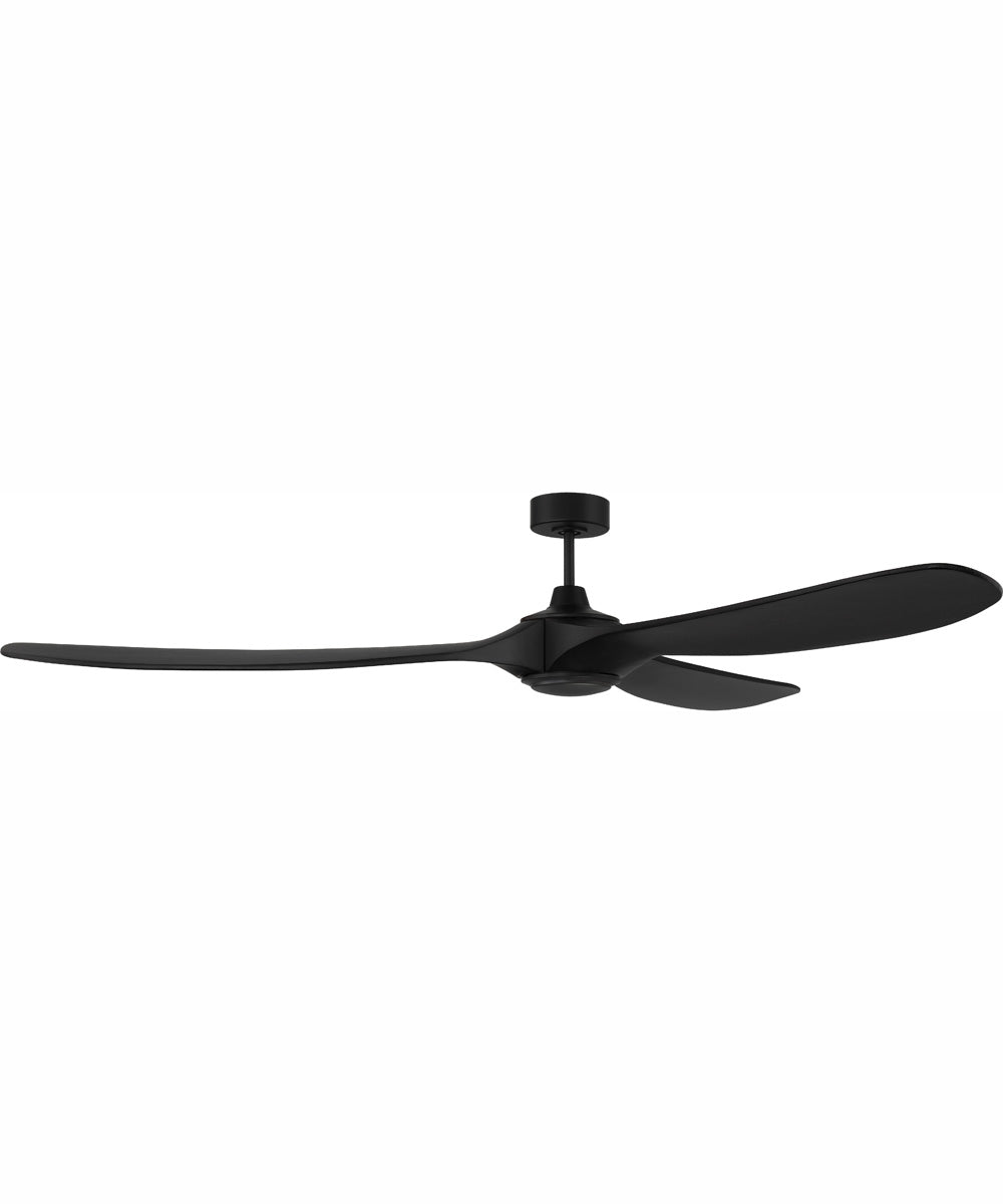 84" Envy 1-Light Indoor/Outdoor Ceiling Fan Flat Black