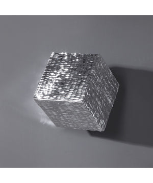 Jessamine Silver Wall Cube