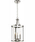 Gilliam 3-Light New Traditional Hall & Foyer Brushed Nickel