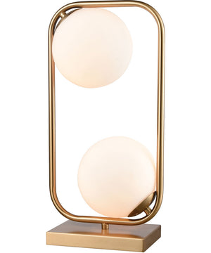 Moondance Square 2-Light Table Lamp