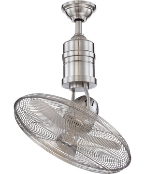 Bellows III  Ceiling Fan (Blades Included) Brushed Polished Nickel