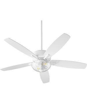 Breeze 2-light LED Ceiling Fan Studio White