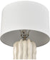 Genesee 27.5'' High 1-Light Table Lamp - White Glazed
