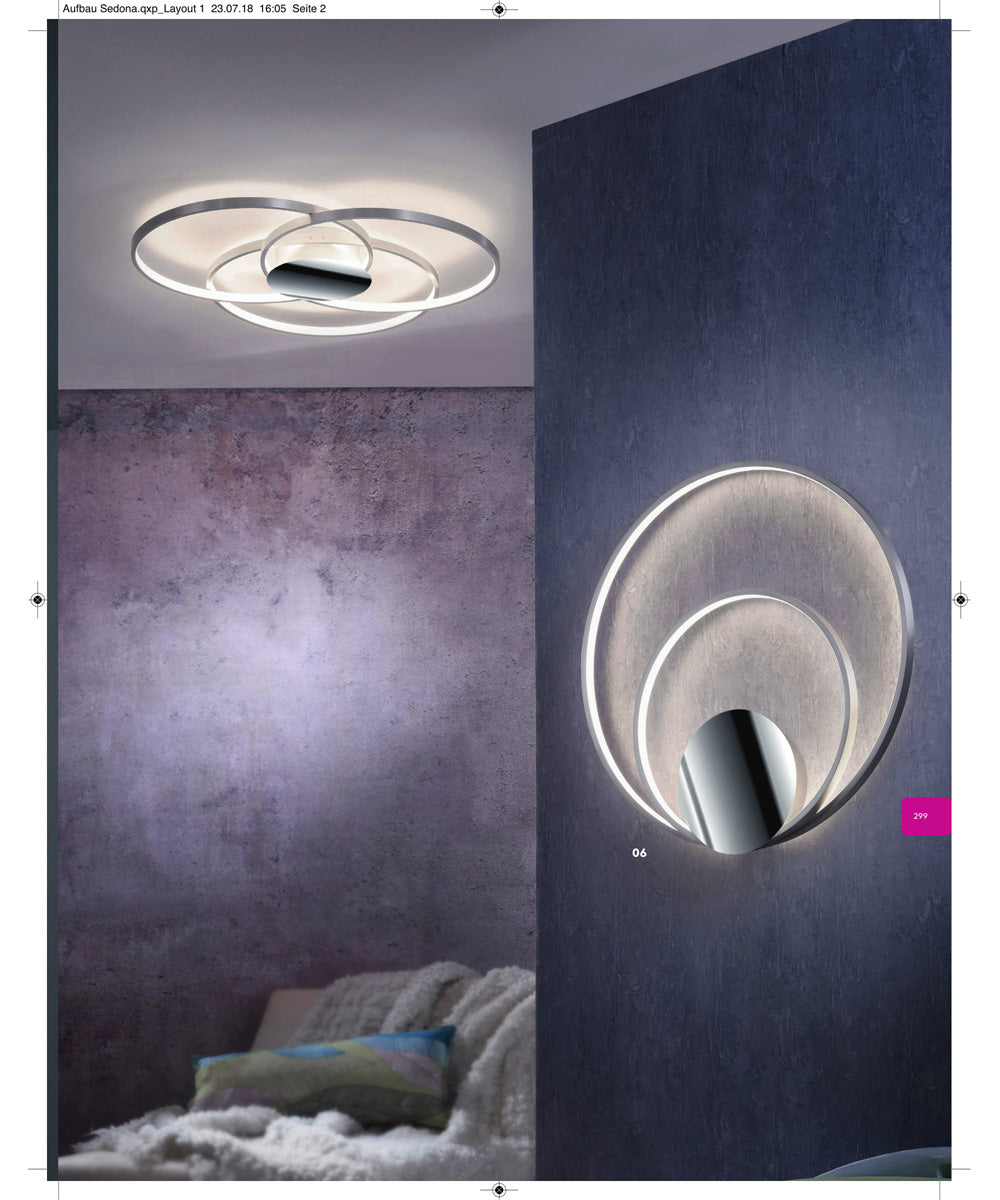Sedona LED Ceiling Lamps White
