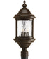 Ashmore 3-Light Post Lantern Antique Bronze