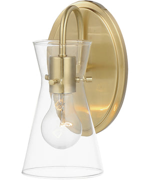 Ava 1-Light Wall Sconce Natural Aged Brass