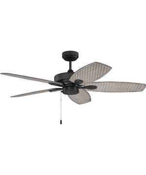 Retreat Indoor/Outdoor Ceiling Fan (Blades Included) Flat Black