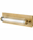 Lucien LED-Light Small LED Vanity in Lacquered Brass