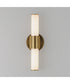Tubo 18 inch LED Bath Vanity Natural Aged Brass