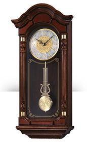 Chime Wall Clock with Pendulum