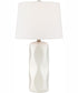 Odelia 2-Light 2 Pack-Table Lamp White Ceramichrome/ White Linen