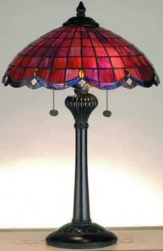 24"H Elan  Tiffany Table Lamp