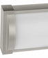 Barril 32 in. Large Modern Integrated LED Linear Vanity Light Brushed Nickel