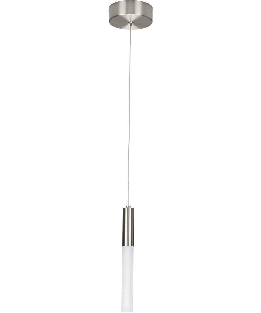 Kylo LED 1-Light Modern Style Hanging Pendant Light Brushed Nickel
