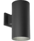 6" LED Outdoor Wall Cylinder Black