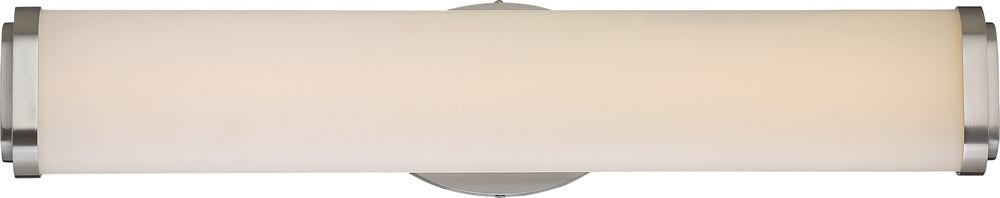5"W Pace 1-Light LED Vanity & Wall Brushed Nickel
