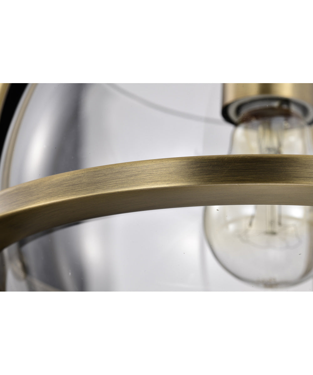 Amado 1-Light Pendant Vintage Brass