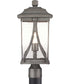 Abbott 1-Light Post Lantern Antique Pewter