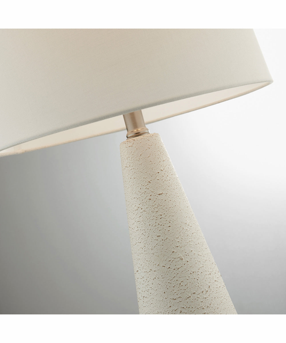 Pillan 1-Light 2 Pack-Table Lamp White Ceramichrome/ White Linen
