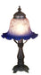 13"H Bell Pink & Blue Mini Lamp