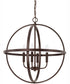 Hartwell 4-Light Pendant Bronze