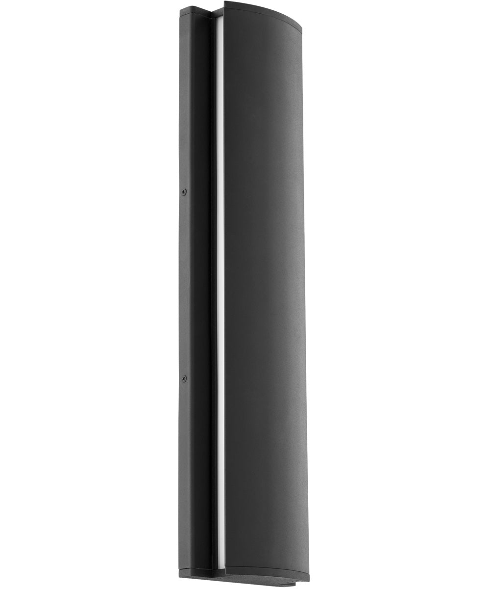 Artemis 2-light LED Outdoor Wall Mount Light Fixture Textured Black