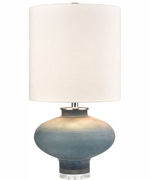 Skye 28'' High 1-Light Table Lamp - Frosted Blue