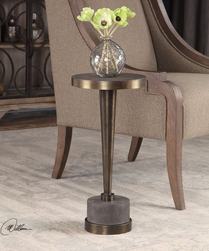 22"H Masika Bronze Accent Table