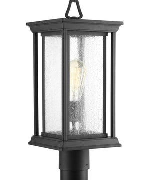 Endicott 1-Light Post Lantern Textured Black