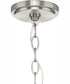 Gilliam 6-Light New Traditional Chandelier Brushed Nickel