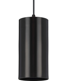 6"  LED Outdoor Aluminum Cylinder Cord-Mount Hanging Light Antique Bronze
