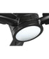 Gaze 60" LED 3-Blade Ceiling Fan Black