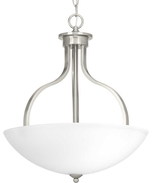 Laird Inverted Pendant Brushed Nickel